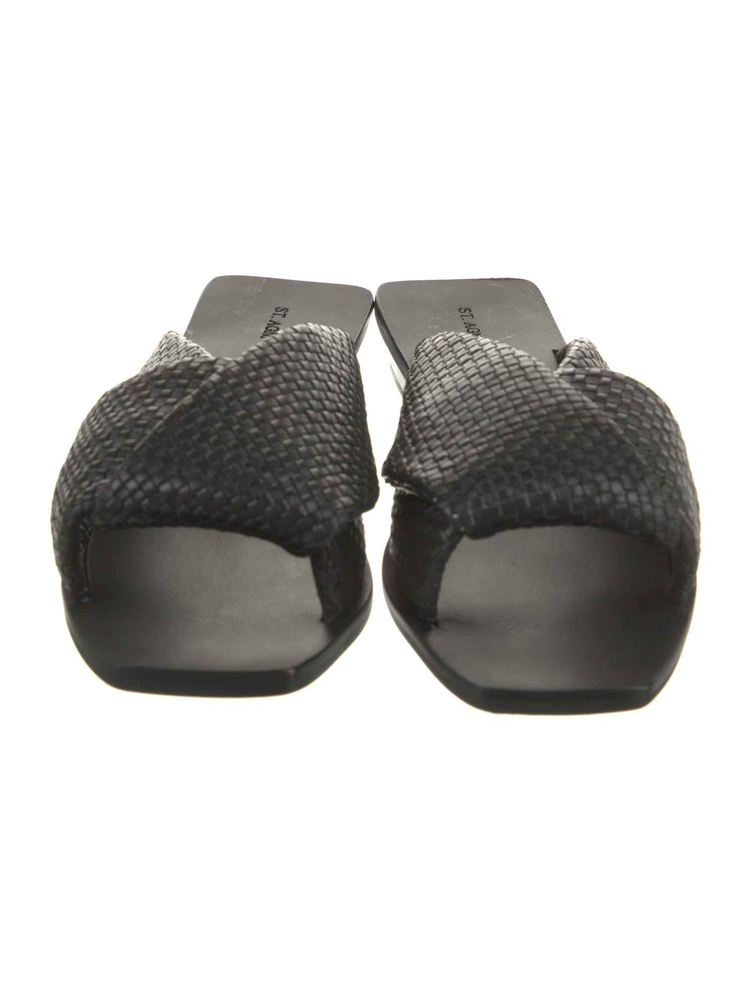 St. Agni Leather Slides