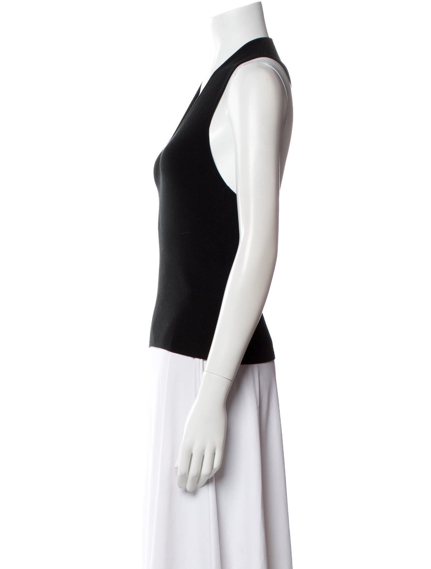 St. Agni Scoop Neck Sleeveless Top