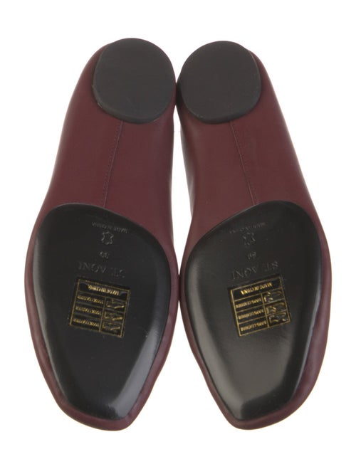 St. Agni Leather Ballet Flats