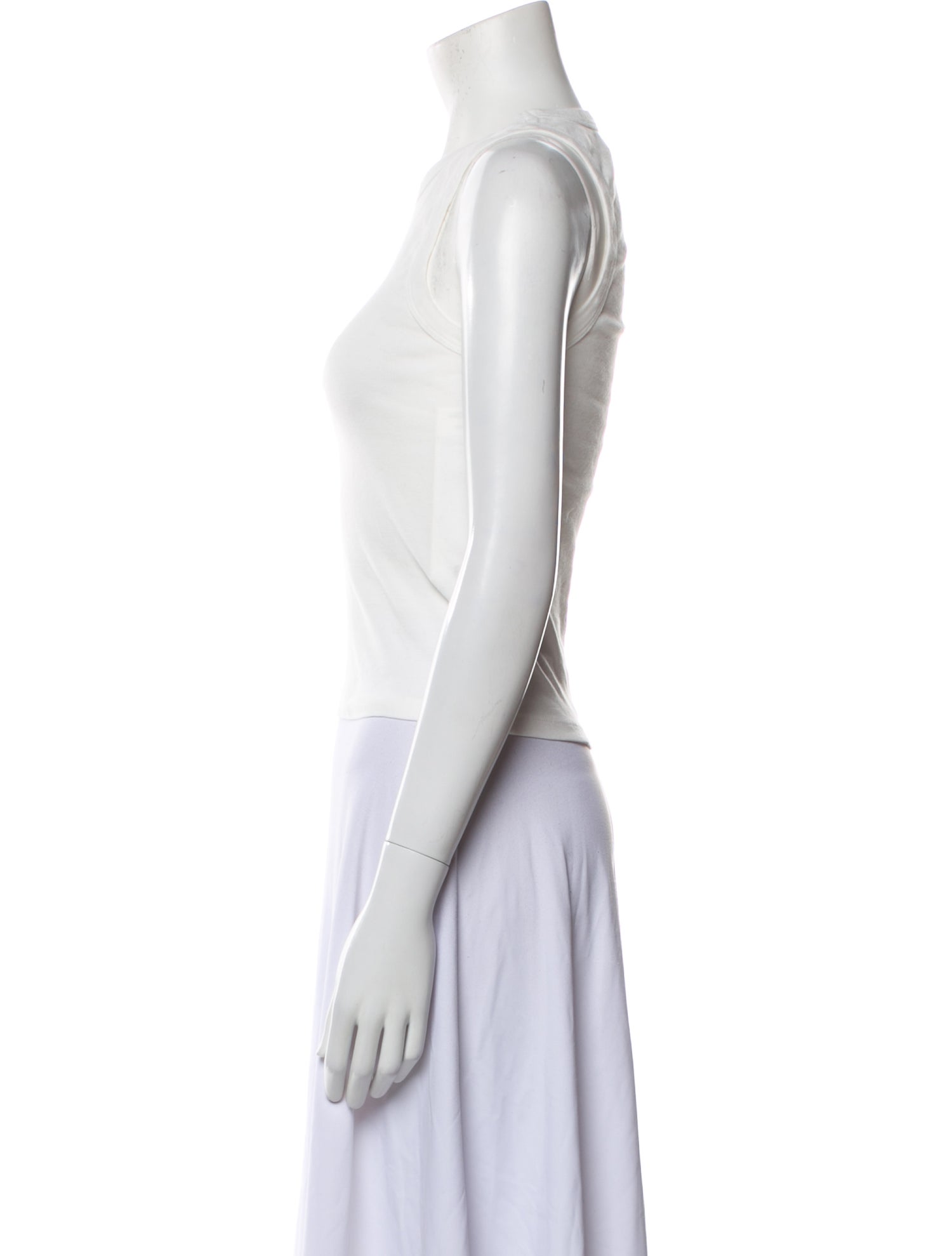 St. Agni Crew Neck Sleeveless Top