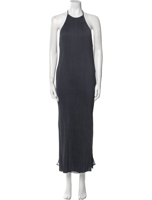 St. Agni Halterneck Long Dress