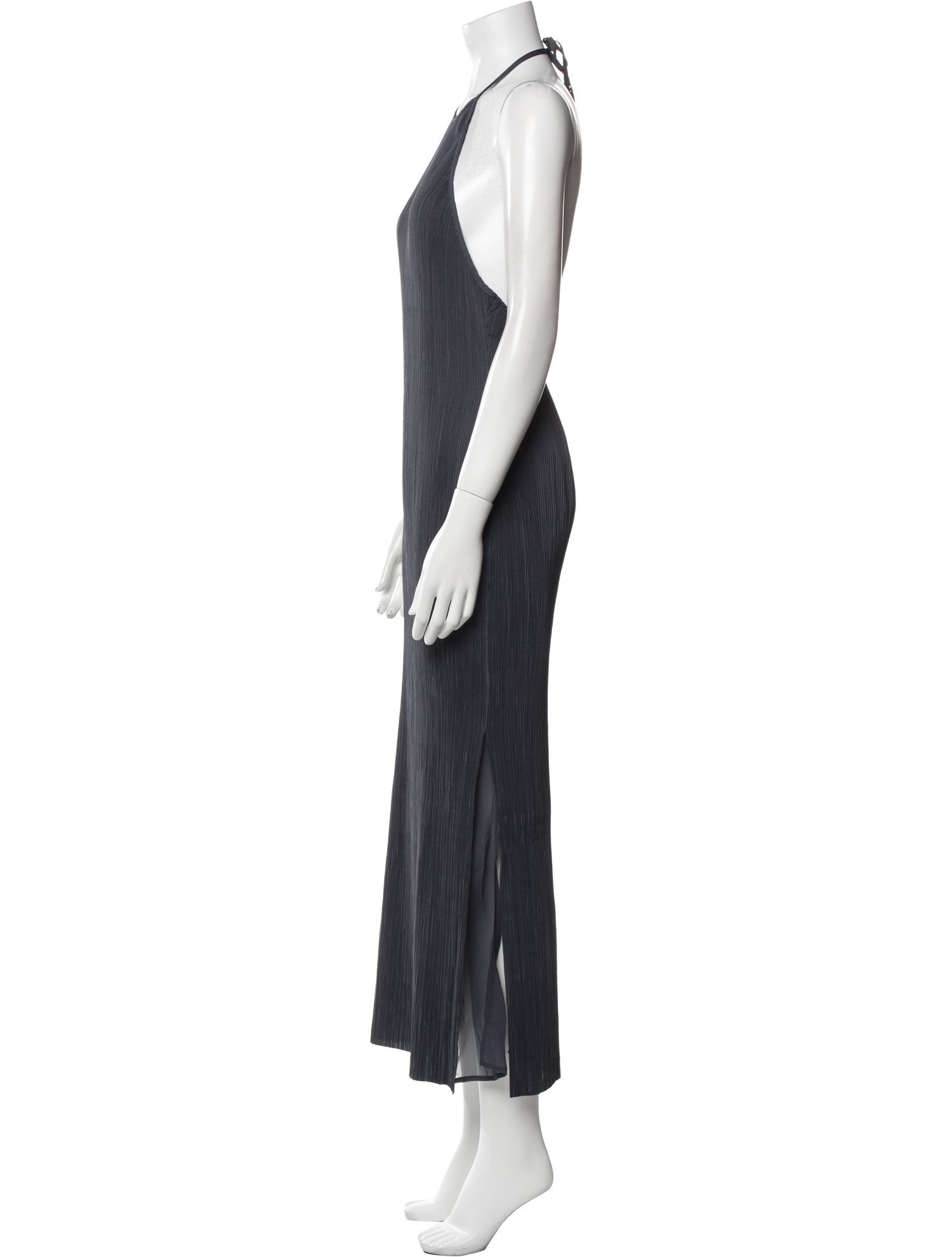 St. Agni Halterneck Long Dress