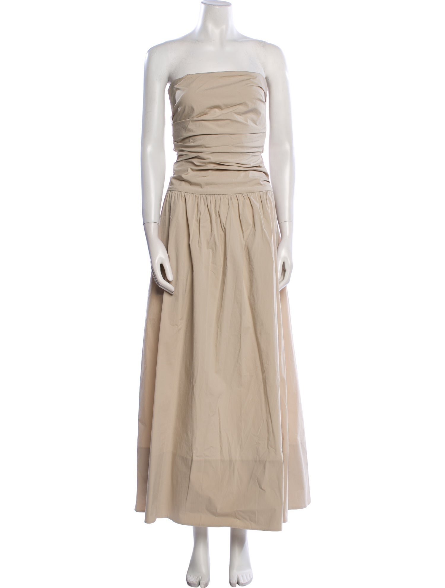 St. Agni Strapless Long Dress