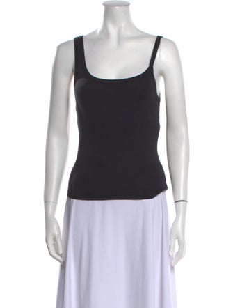 St. Agni Scoop Neck Sleeveless Top