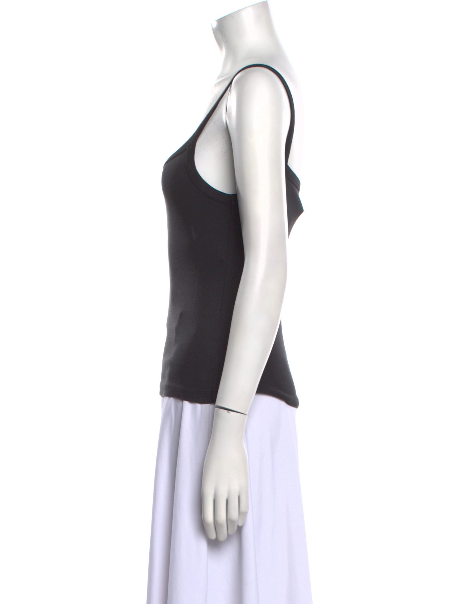 St. Agni Scoop Neck Sleeveless Top