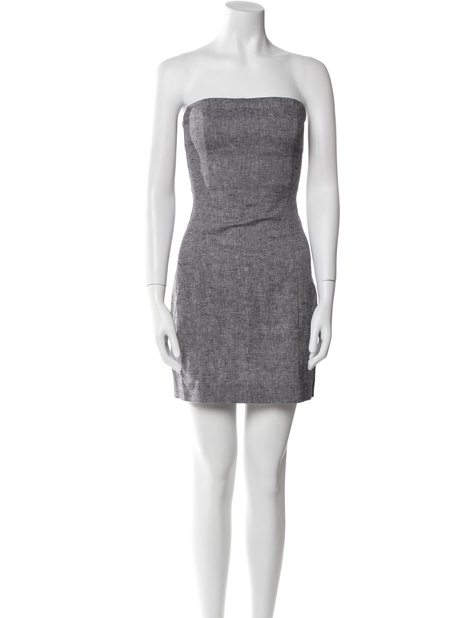 St. Agni Linen Mini Dress