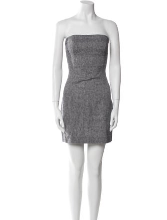 St. Agni Linen Mini Dress