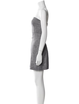 St. Agni Linen Mini Dress