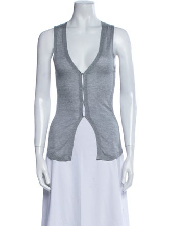 St. Agni V-Neck Sleeveless Bodysuit