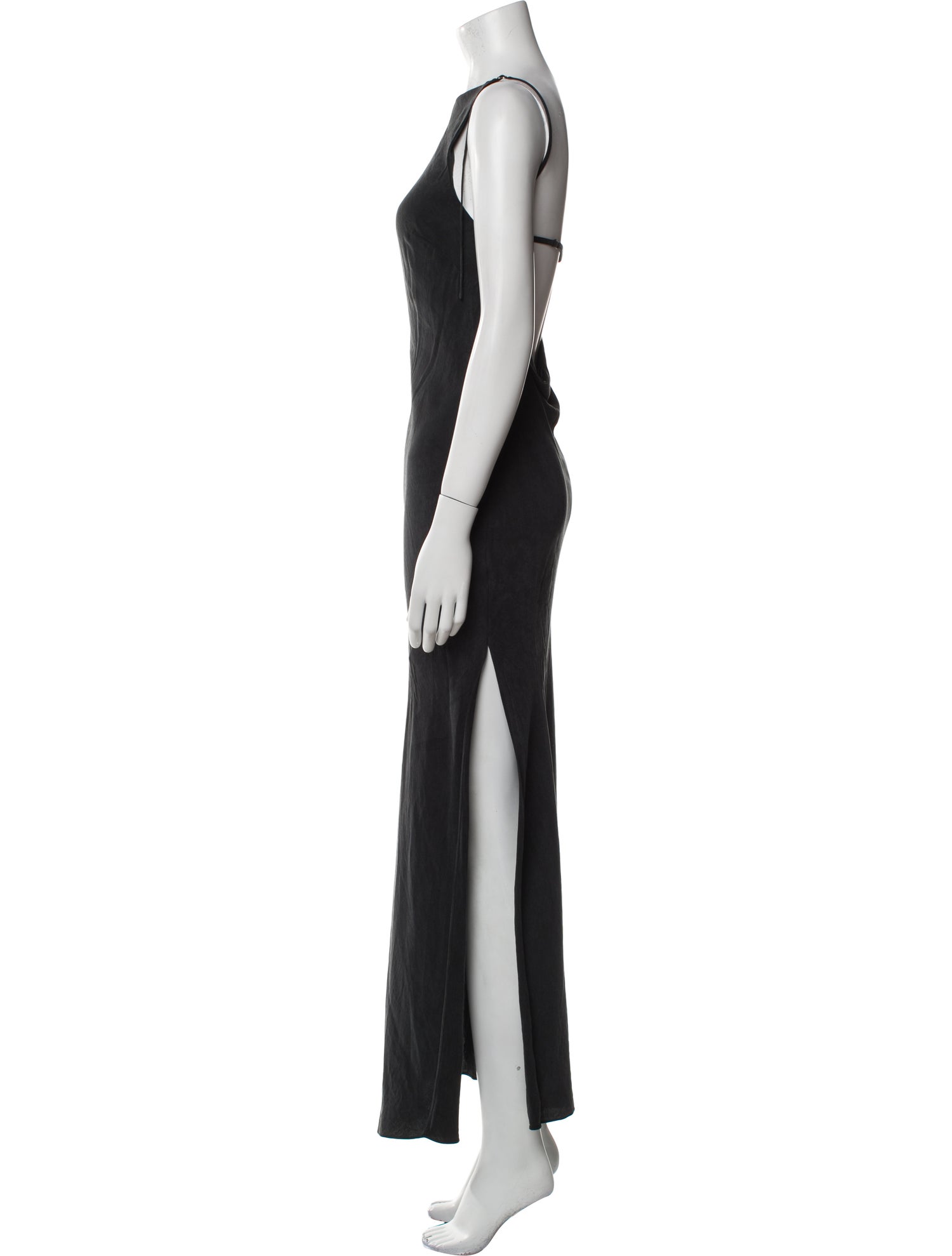 St. Agni Bateau Neckline Long Dress