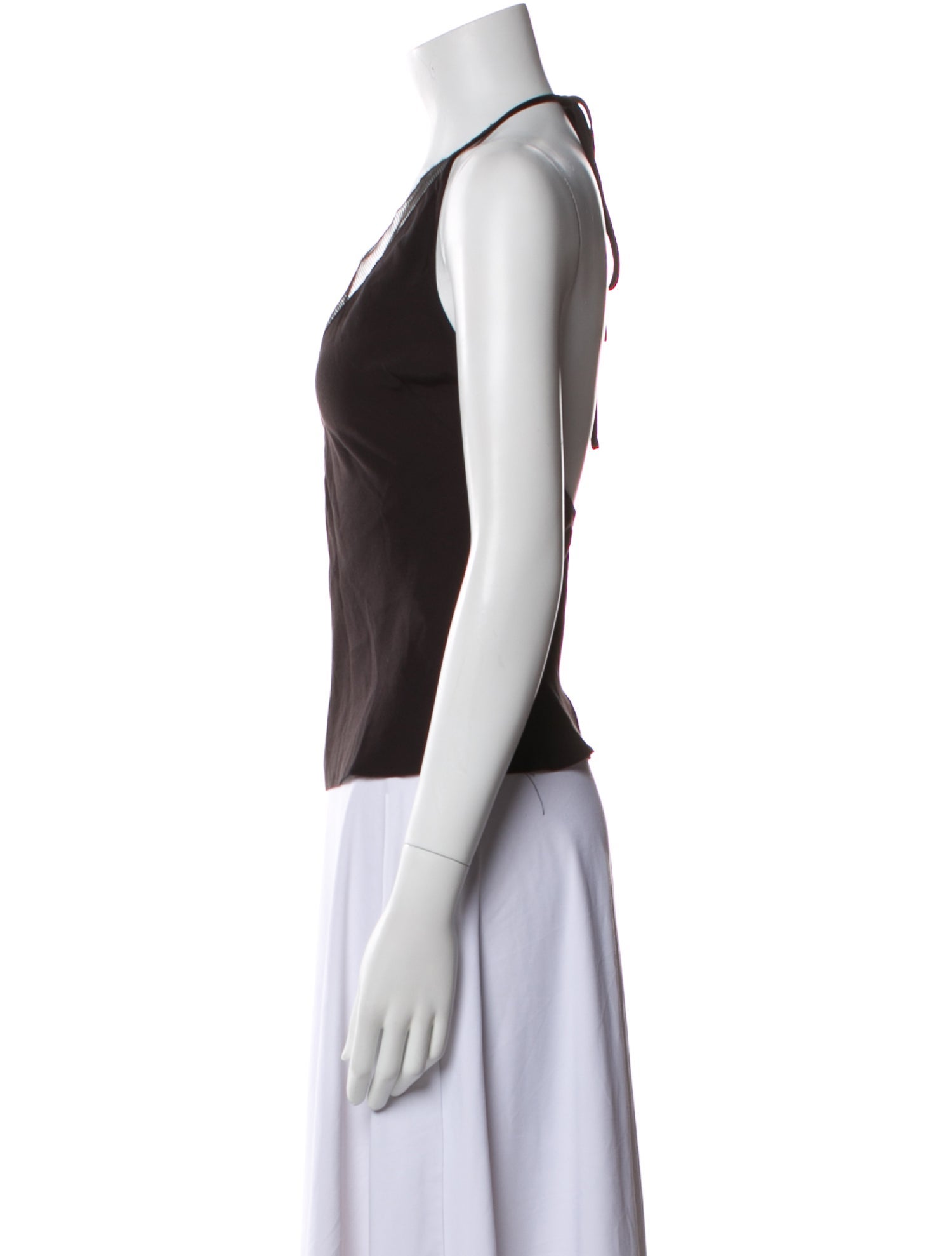 St. Agni Halterneck Sleeveless Top