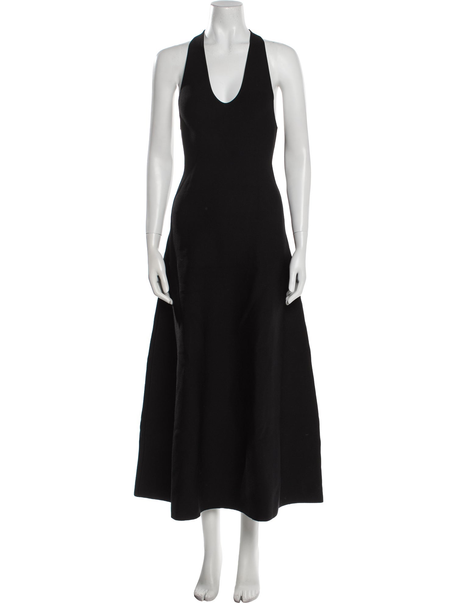 St. Agni Halterneck Long Dress