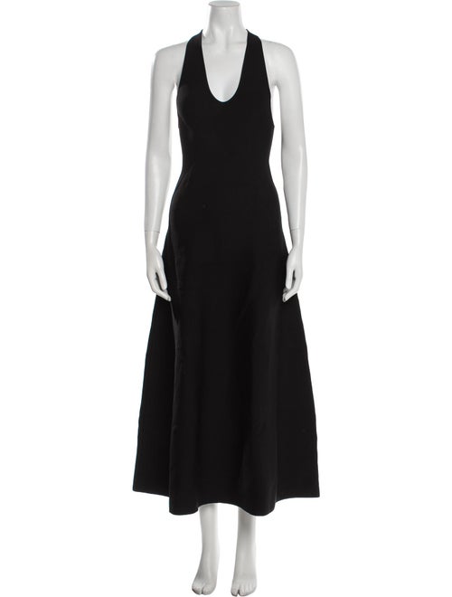 St. Agni Halterneck Long Dress