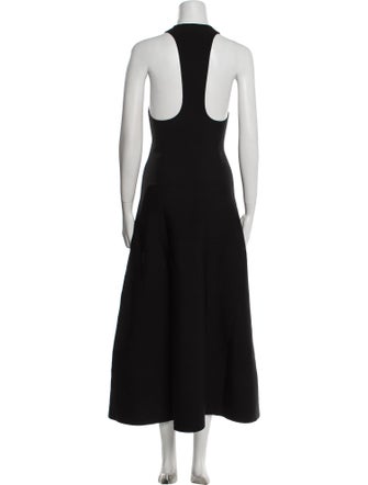 St. Agni Halterneck Long Dress