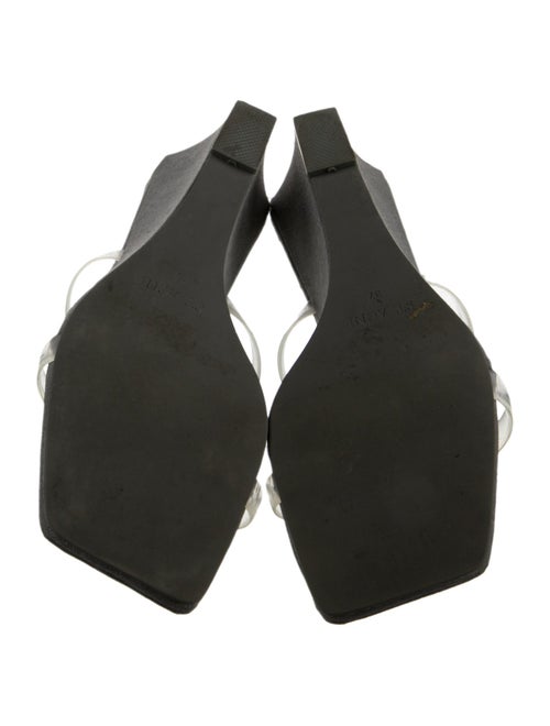 St. Agni Suede Animal Print Slides