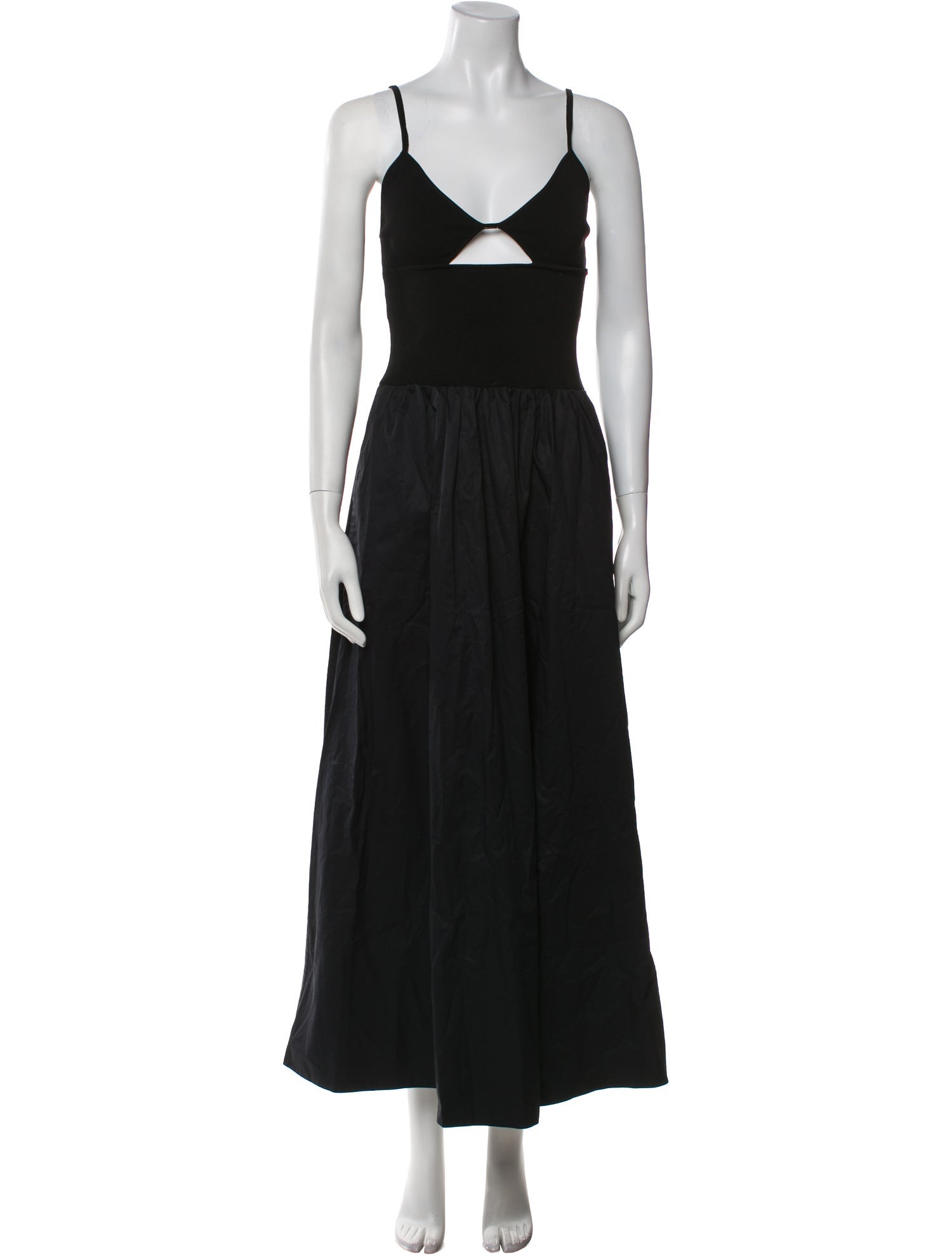 St. Agni V-Neck Midi Length Dress