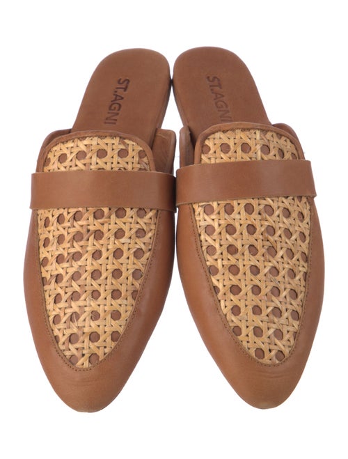 St. Agni Leather Flats
