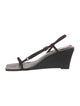 St. Agni Suede Slingback Sandals