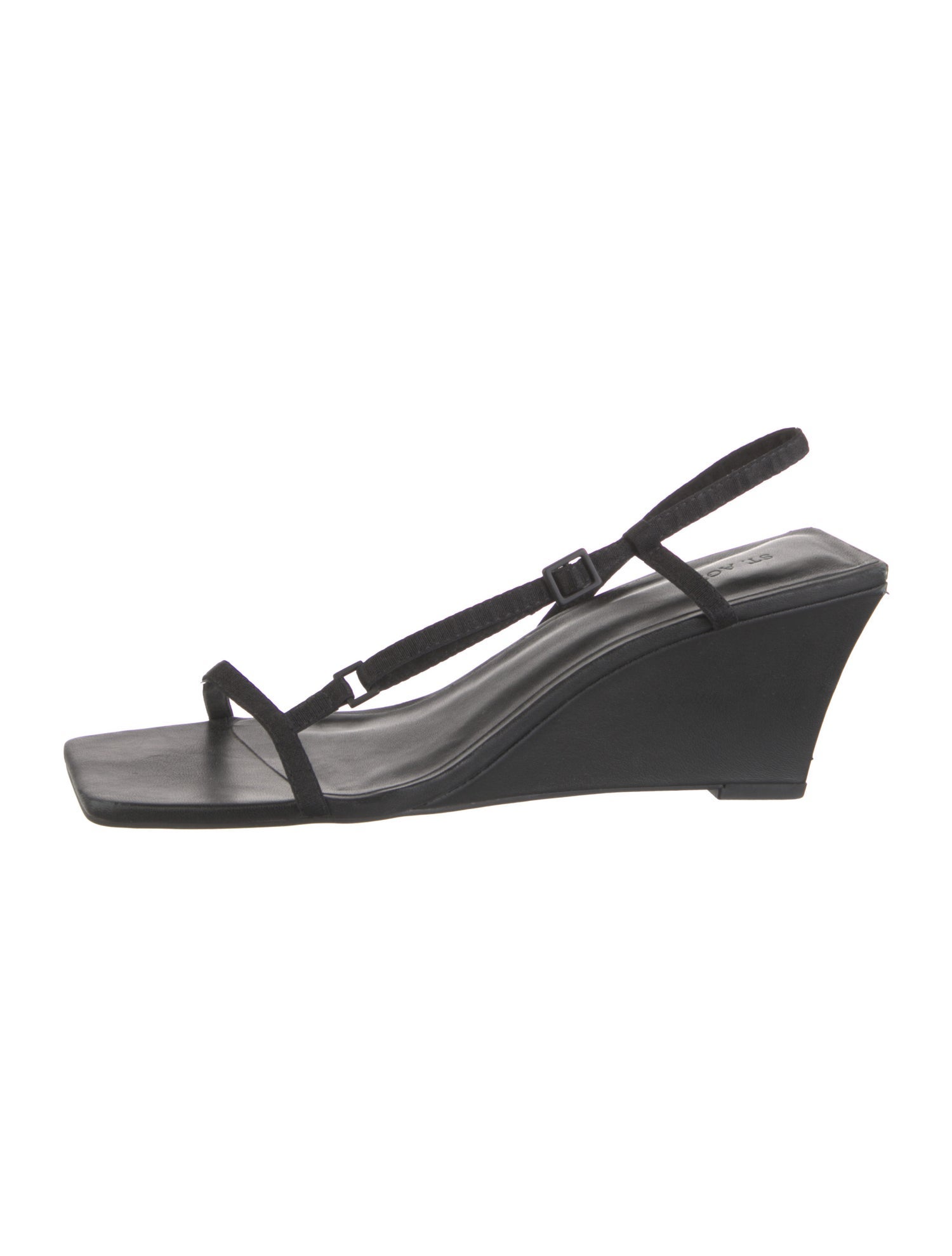 St. Agni Suede Slingback Sandals