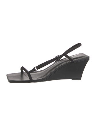 St. Agni Suede Slingback Sandals