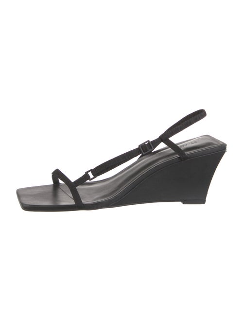 St. Agni Suede Slingback Sandals