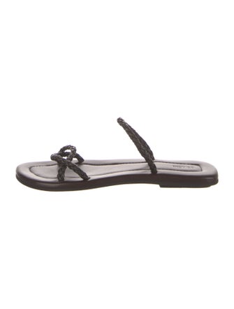 St. Agni Leather Slides
