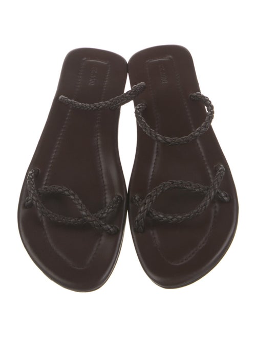 St. Agni Leather Slides