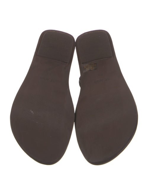 St. Agni Leather Slides
