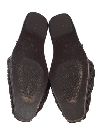 St. Agni Leather Slingback Flats