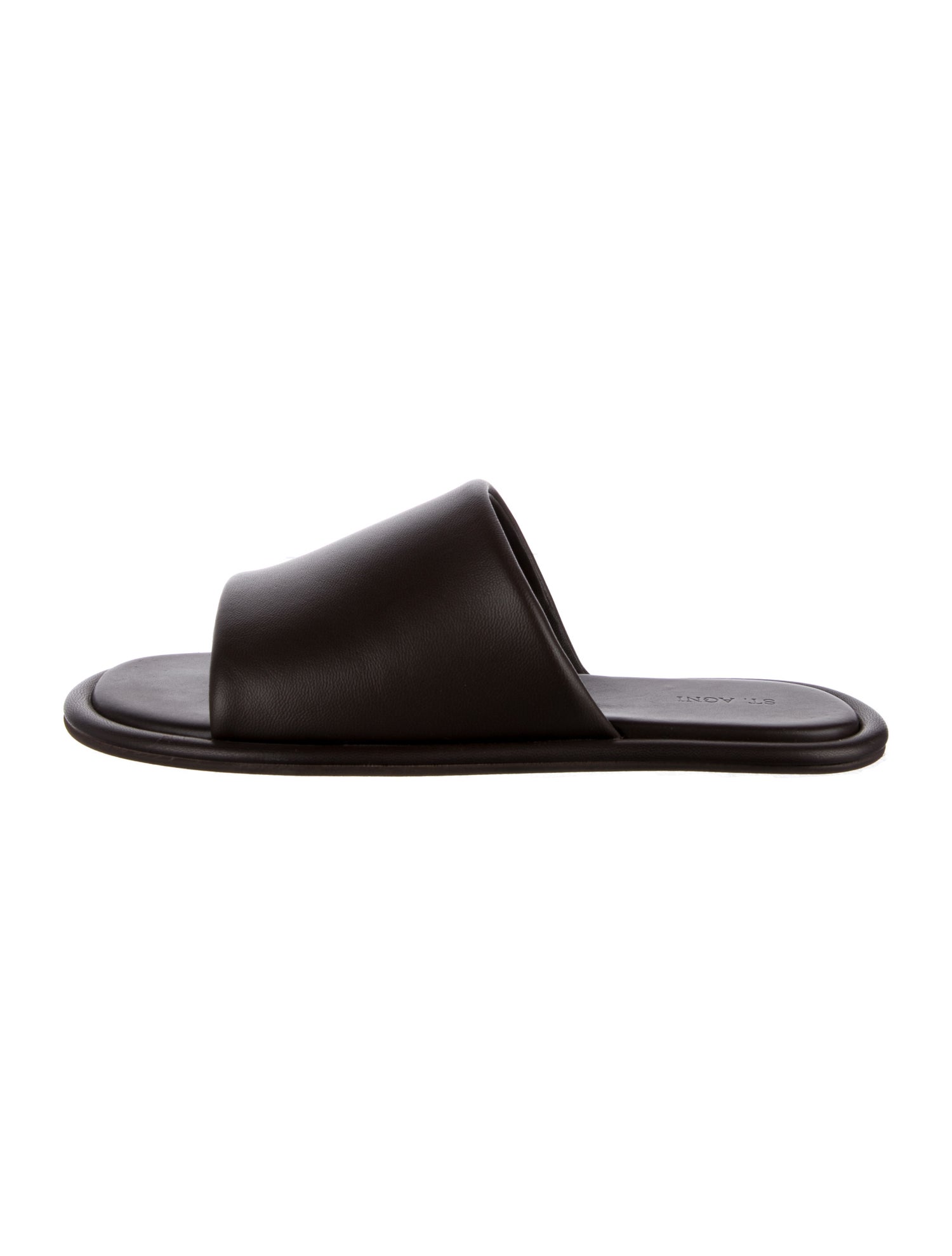 St. Agni Leather Slides