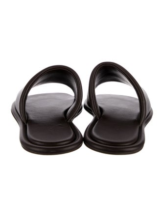 St. Agni Leather Slides