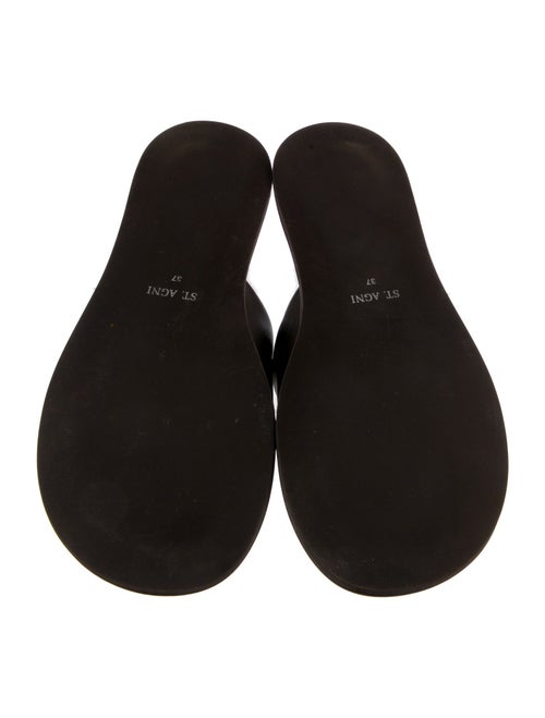 St. Agni Leather Slides