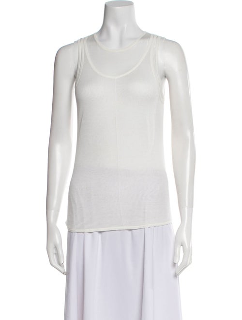 St. Agni Scoop Neck Sleeveless Top