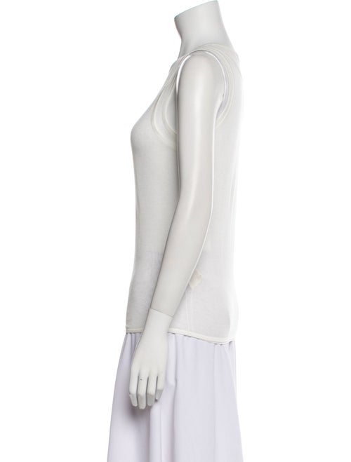 St. Agni Scoop Neck Sleeveless Top