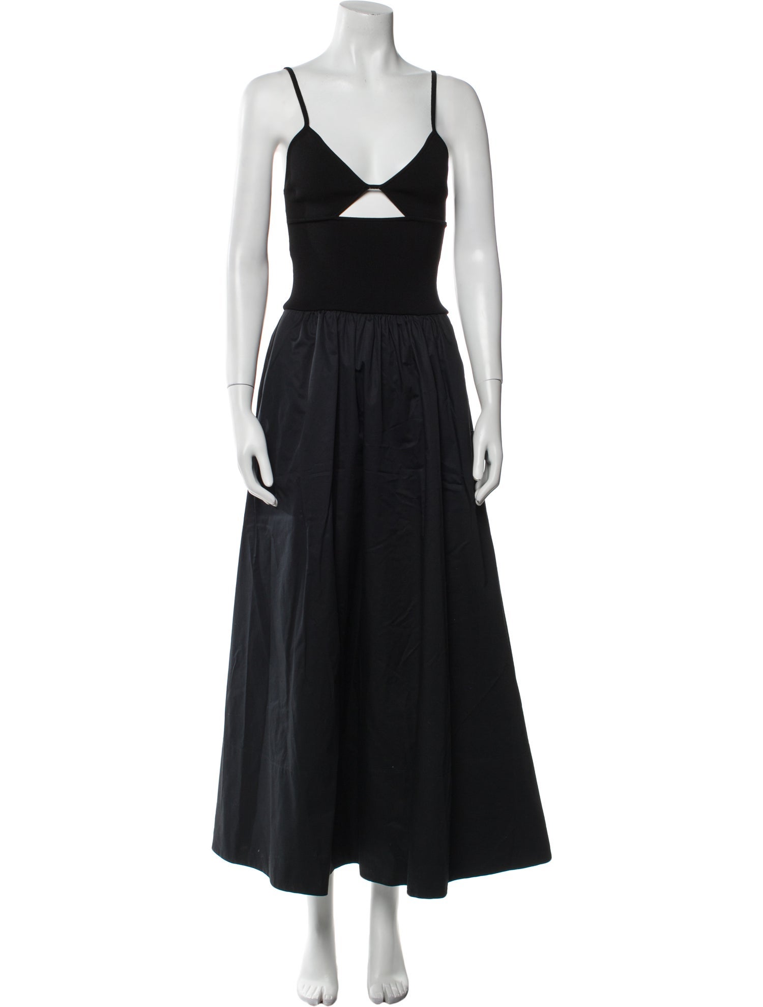 St. Agni V-Neck Long Dress