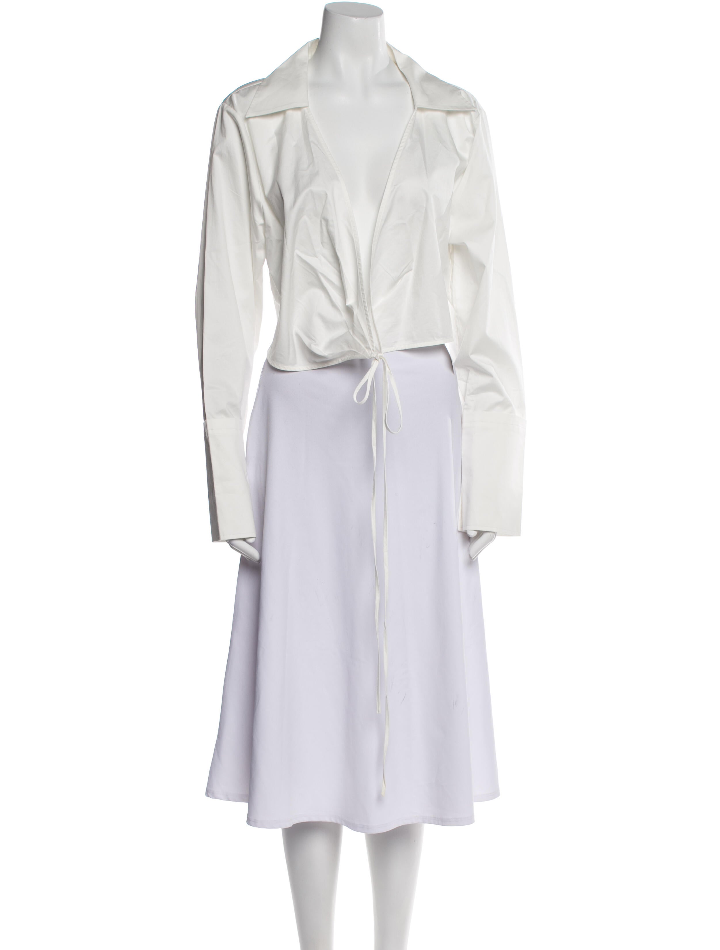 St. Agni Long Sleeve Crop Top w/ Tags