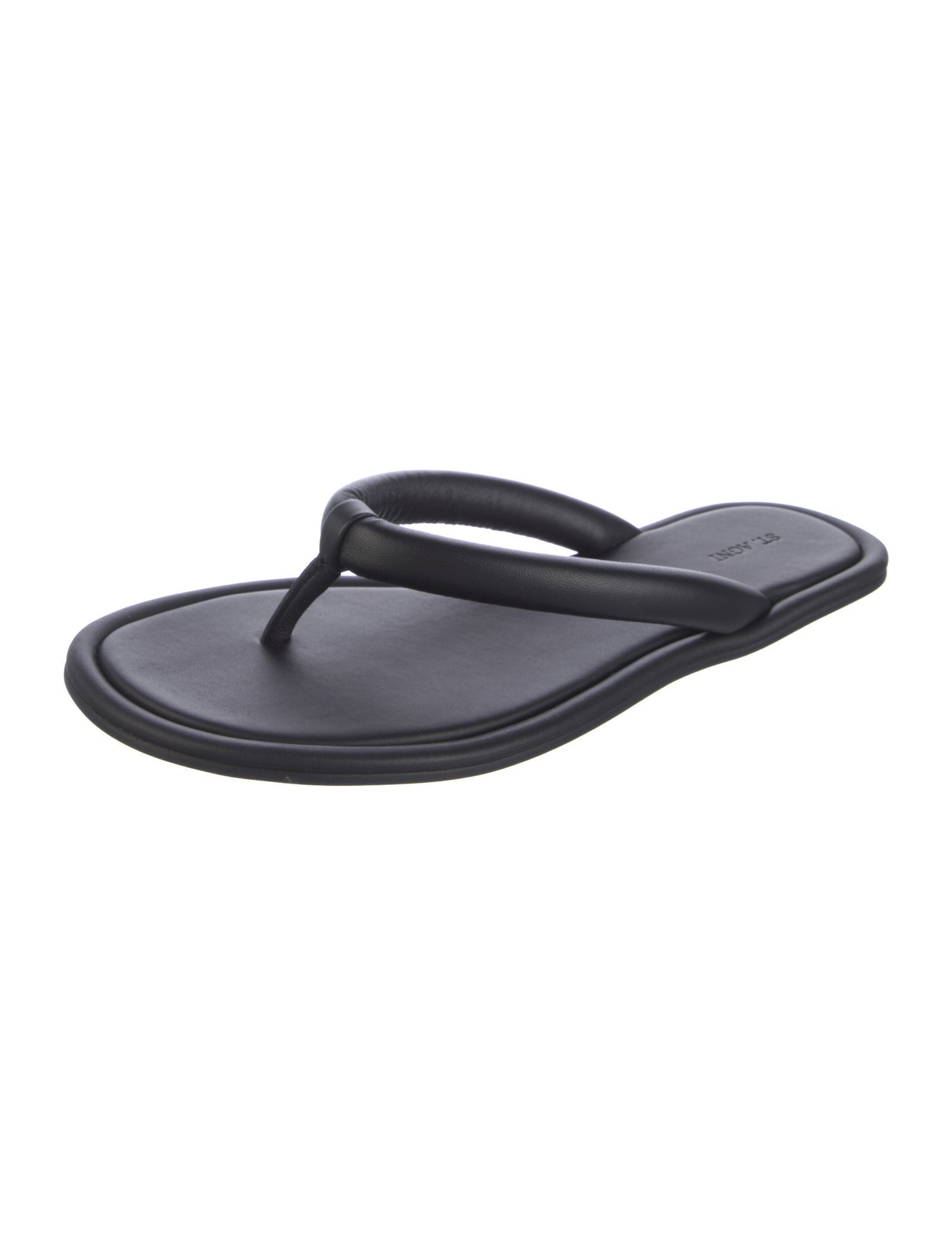 St. Agni Leather Flip Flops w/ Tags