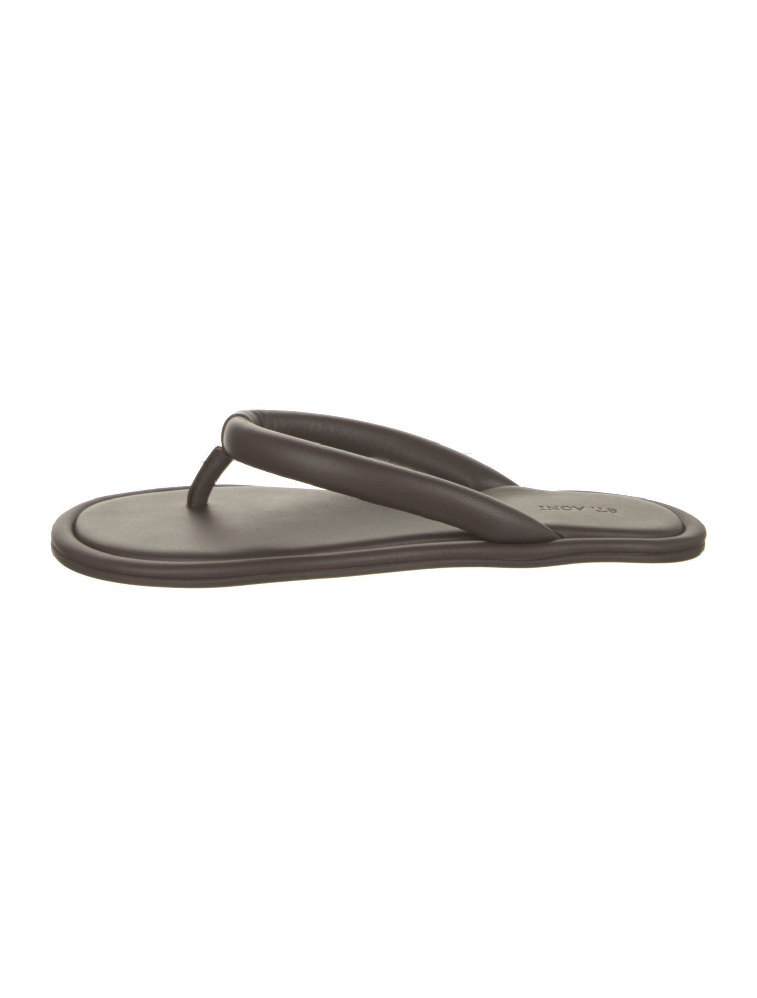 St. Agni Leather Flip Flops w/ Tags