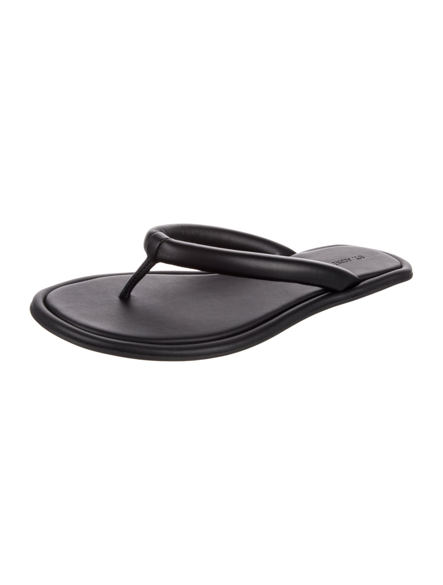 St. Agni Leather Flip Flops w/ Tags