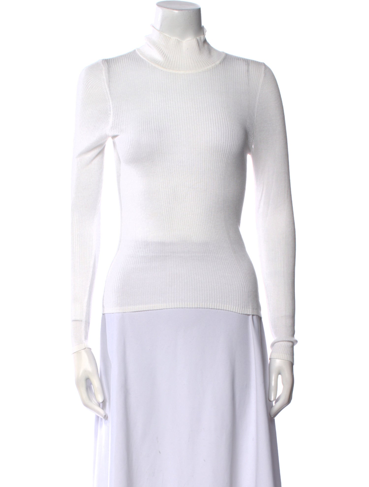 St. Agni Turtleneck Long Sleeve Top