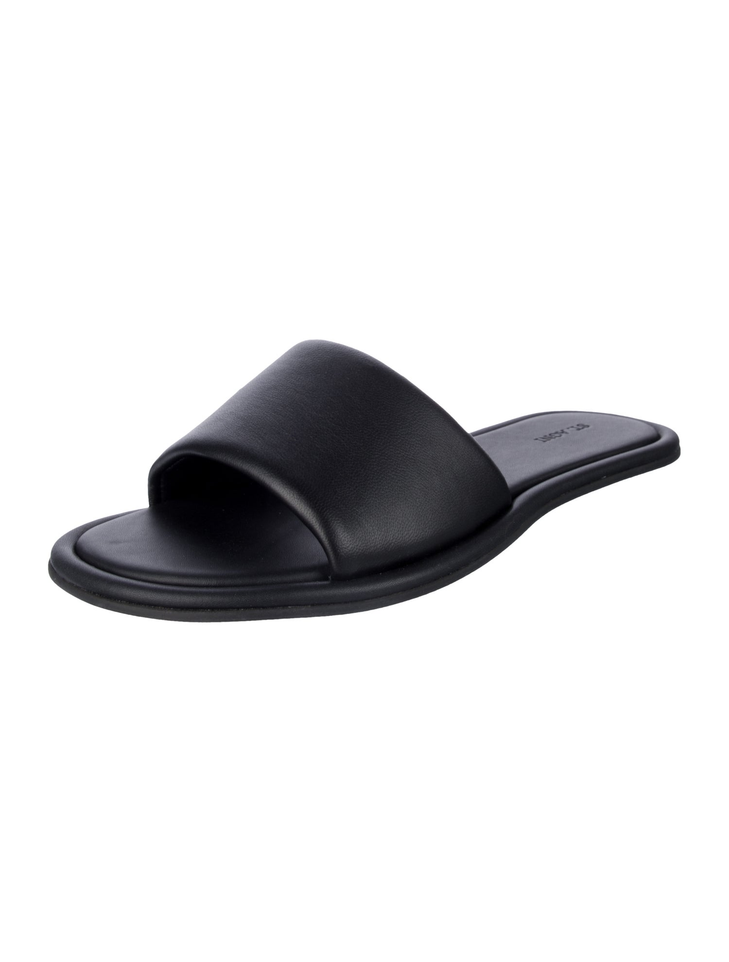 St. Agni Leather Slides w/ Tags