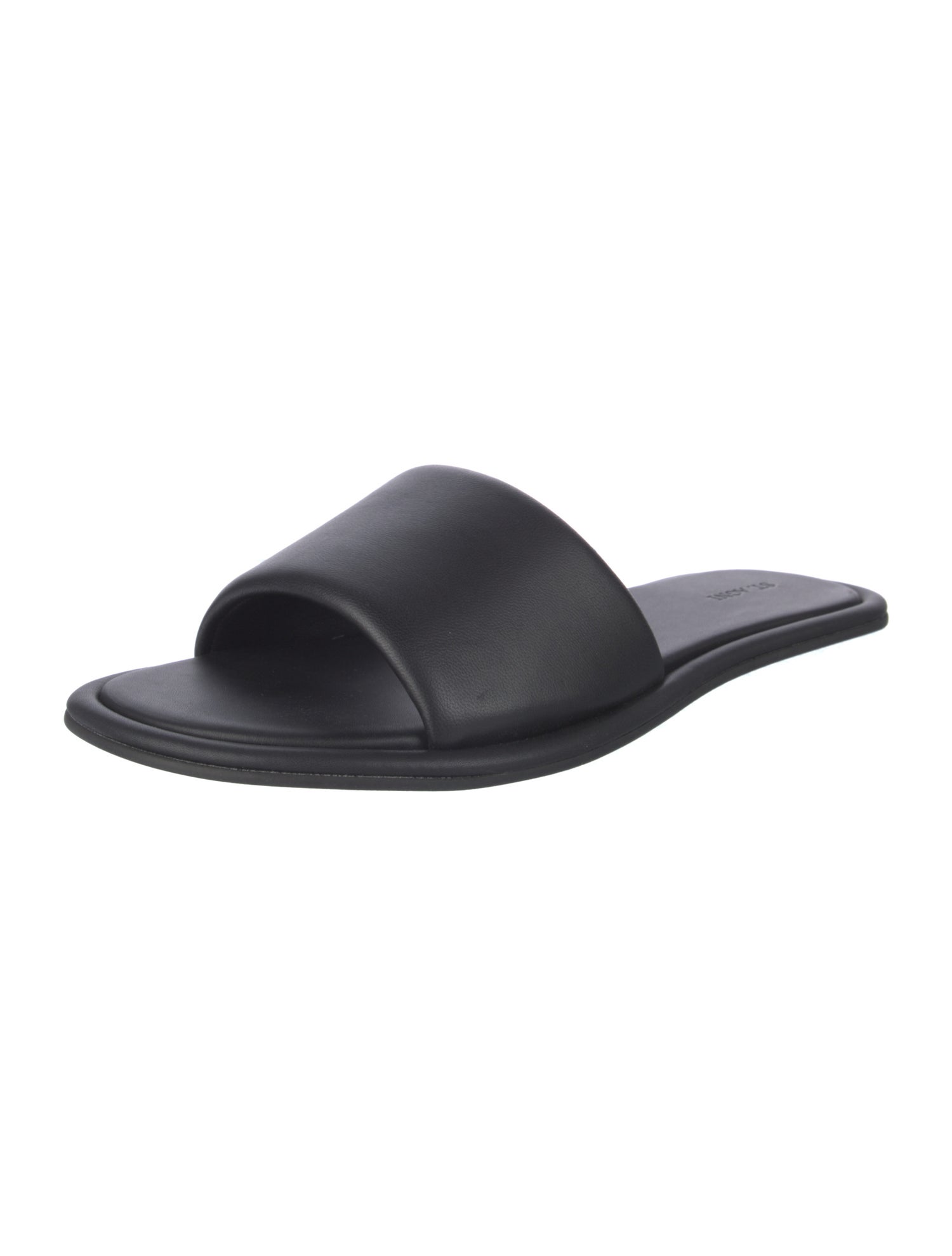 St. Agni Leather Slides w/ Tags