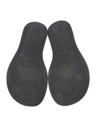 St. Agni Leather Slides