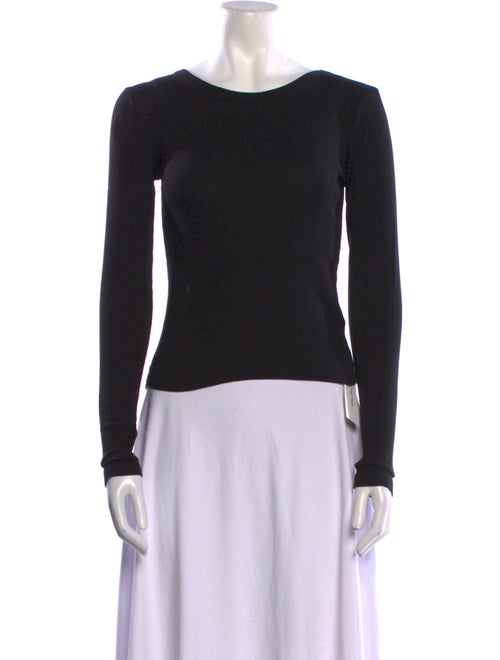 St. Agni Bateau Neckline Long Sleeve Top