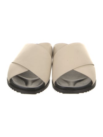 St. Agni Leather Slides