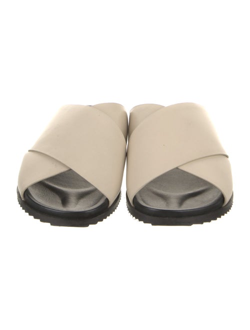 St. Agni Leather Slides