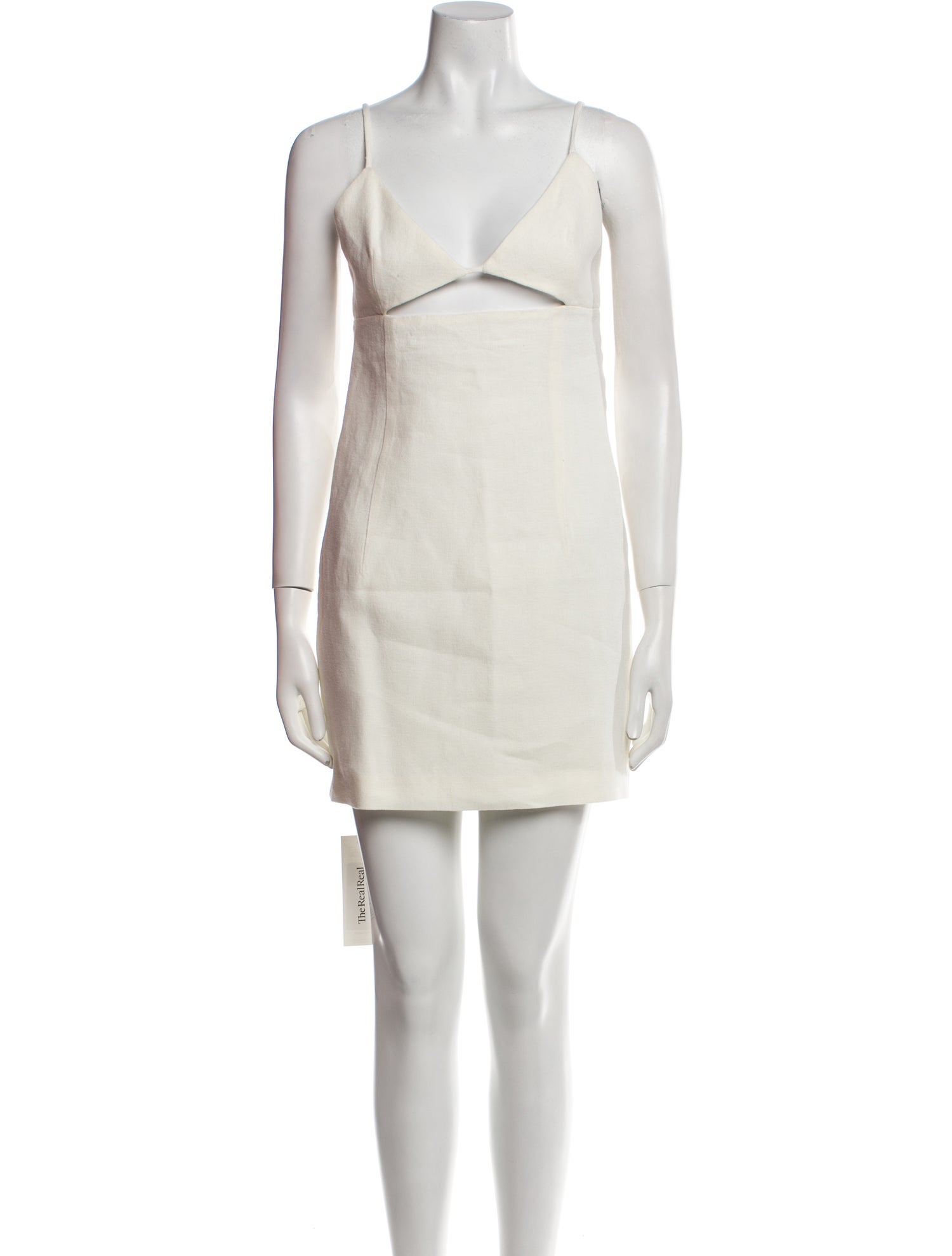 St. Agni V-Neck Mini Dress