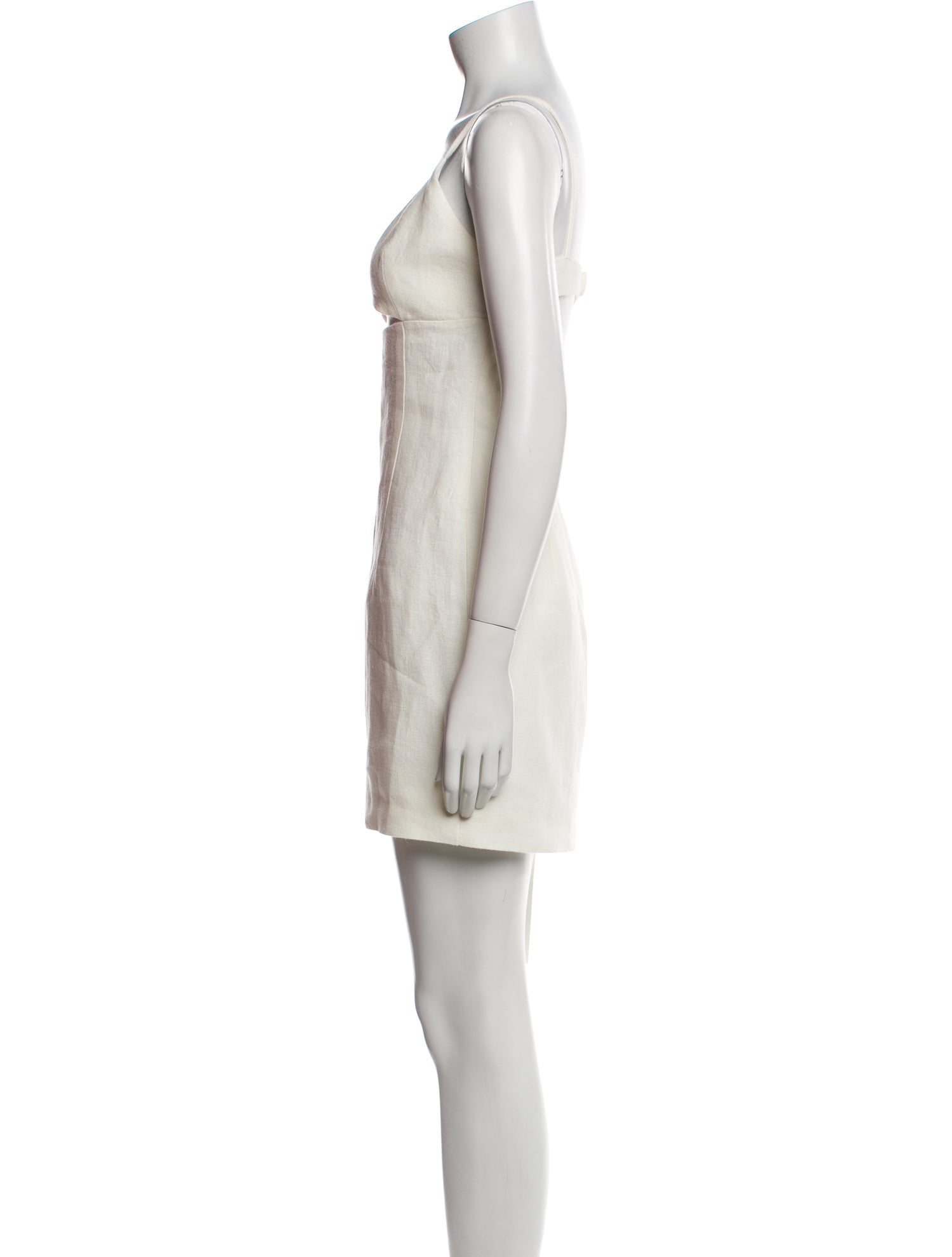 St. Agni V-Neck Mini Dress