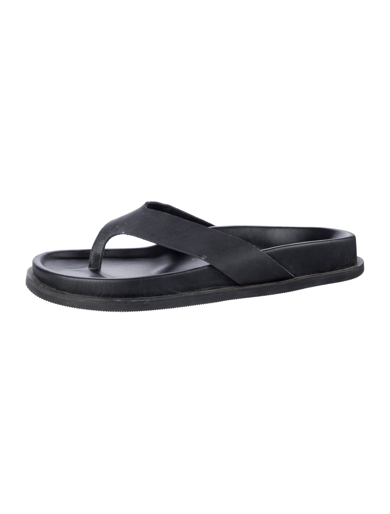 St. Agni Leather Flip Flops