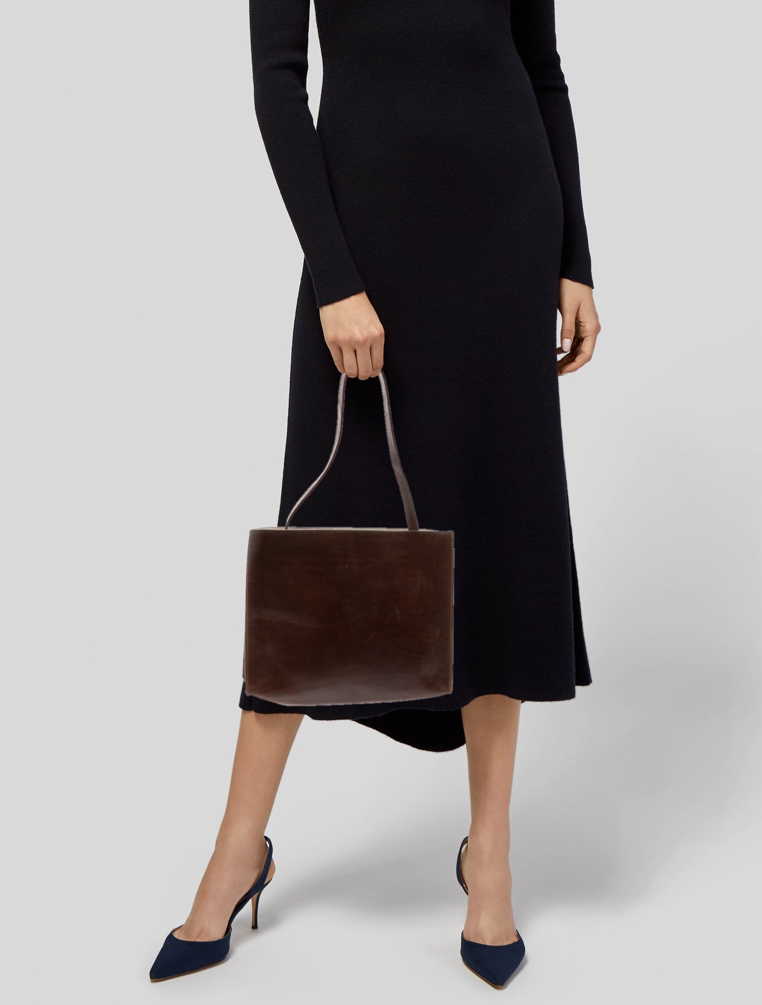 St. Agni Leather Minaudière